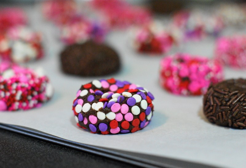 Chocolate Valentine Kiss Cookies The Kitchen is My Playground