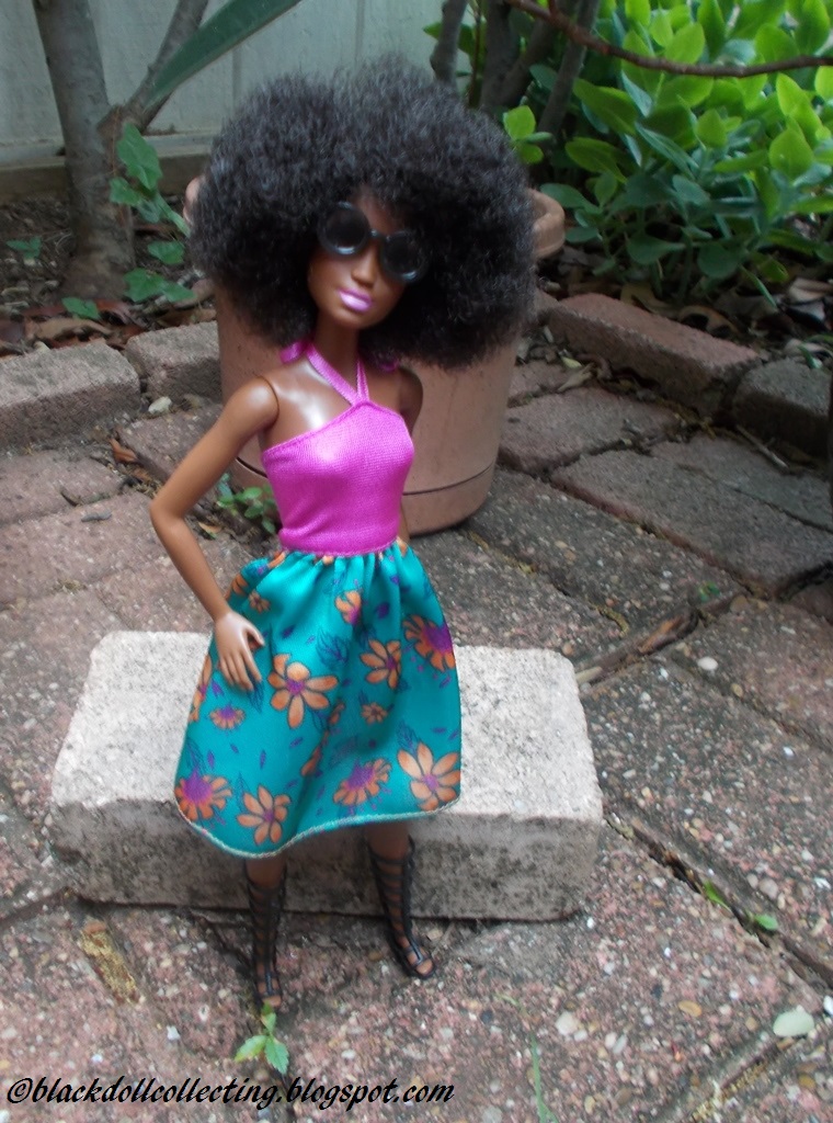 Black Doll Collecting: Afro Barbie Fashionista #59 Tropi-Cutie