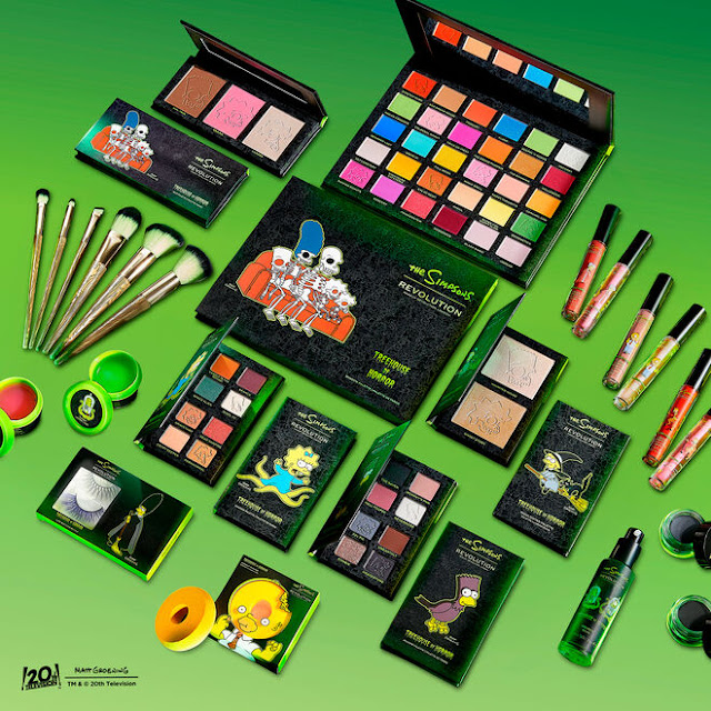 The Simpsons Makeup Revolution collection