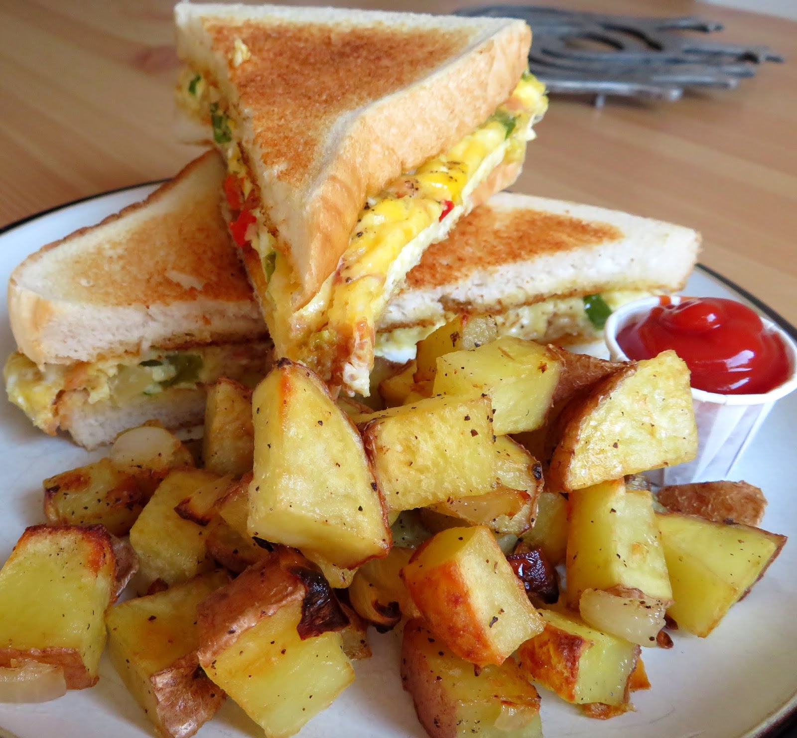 Baked Western Sandwich The English Kitchen