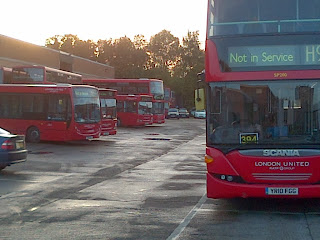 buses hounslow heath bus garage london go line