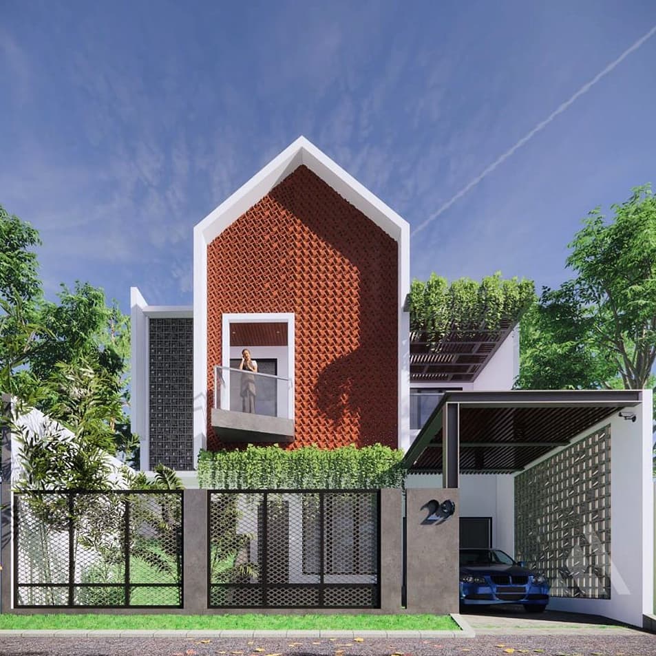 10 Model Rumah  Minimalis  2  Lantai  Sederhana  Di Lahan  Sempit  Terbaru 2022 NDekorRumah