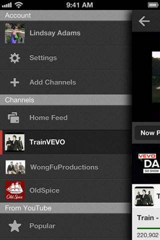 youtube app iphone