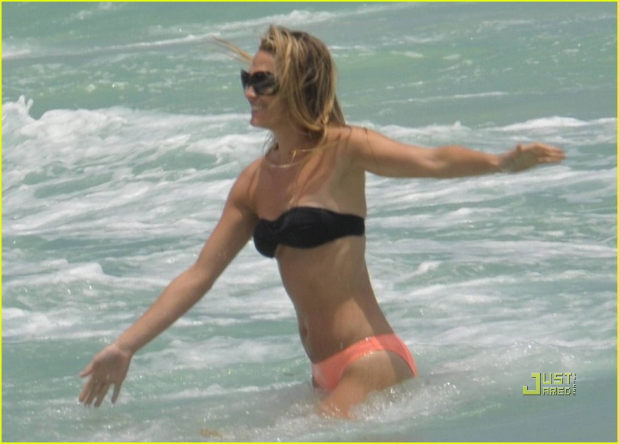 Molly Sims Bikini In Miami May 2010