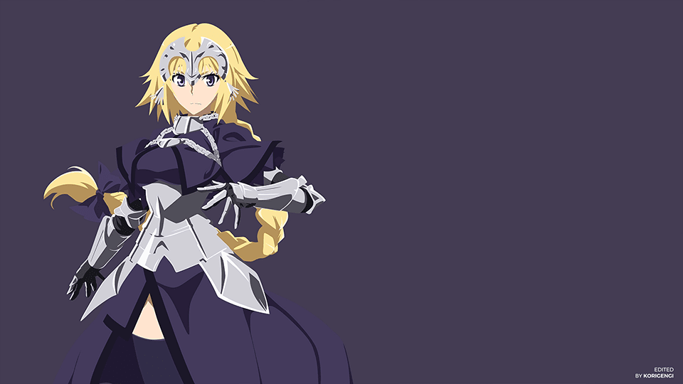 Jeanne D Arc Fate Grand Order Wallpaper Korigengi