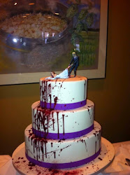 cake zombie topper