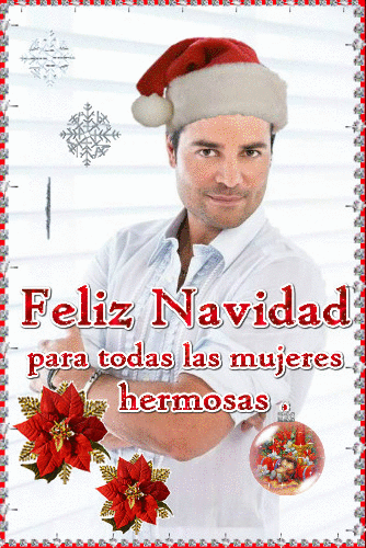 Imagenes, fantasia y color: FELIZ NAVIDAD CON CHAYANNE