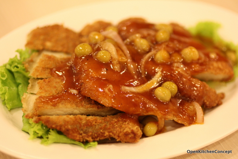 Open Kitchen Concept Hainanese Pork Chop