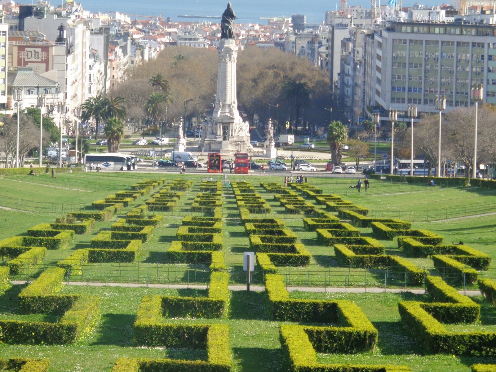 All About Royal Families: Edward VII Park in Lisbon Portugal