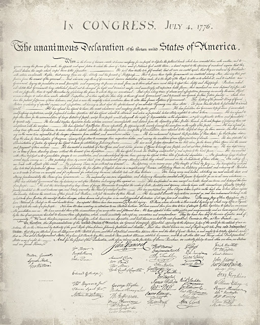 Printable Readable Declaration Of Independence Printable World Holiday Printable Readable Declaration Of Independence Printable World Holiday