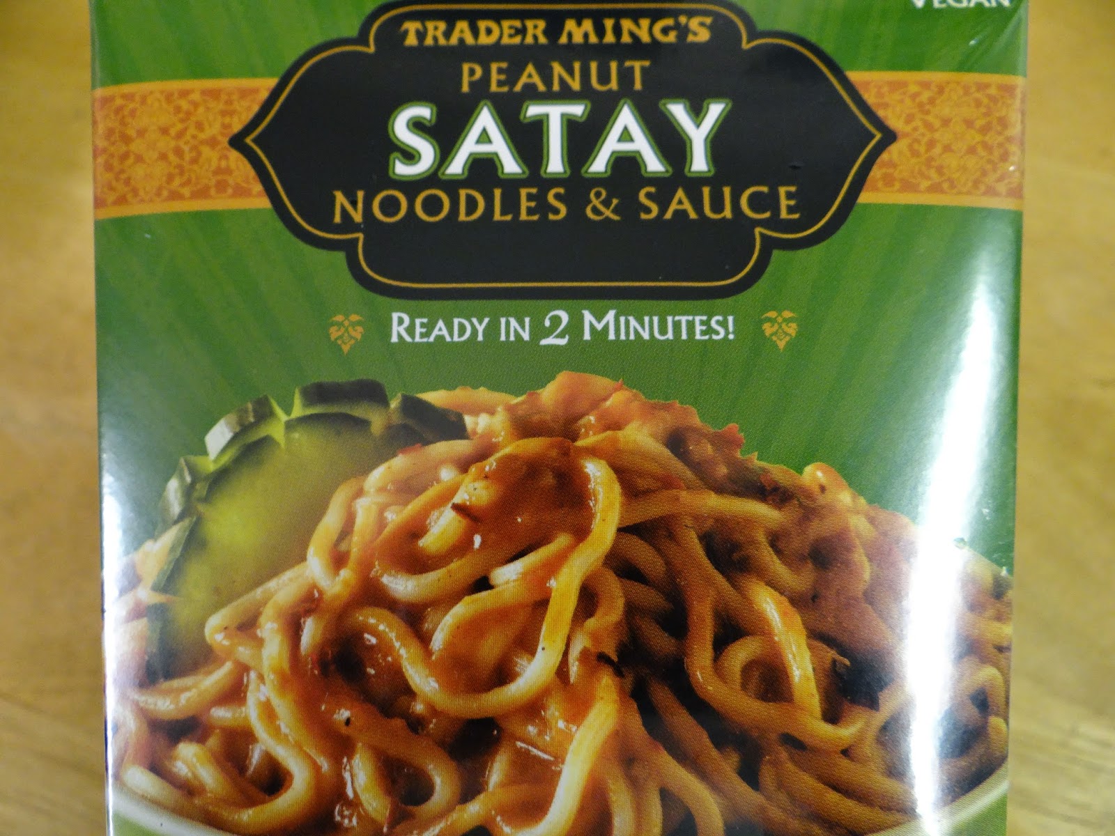 Trader Joe's 365 Day 40 Peanut Satay Noodles and Sauce