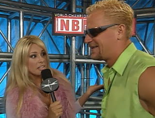 WCW New Blood Rising 2000 - Pamela Paulshock interviews Jeff Jarrett