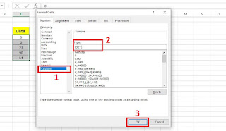 Merubah Angka Nol Menjadi Kosong di Excel