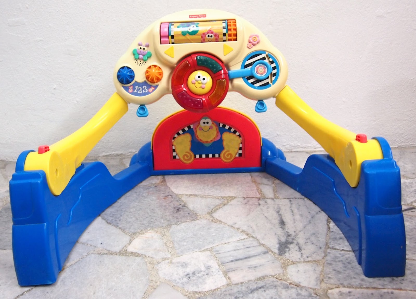JuaiMurah Fisher Price Kick and Drive Gym