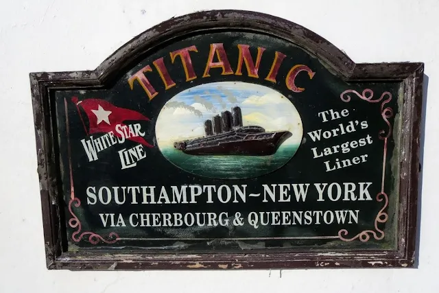 Cork to Cobh by Train: Historic Titanic advertisement