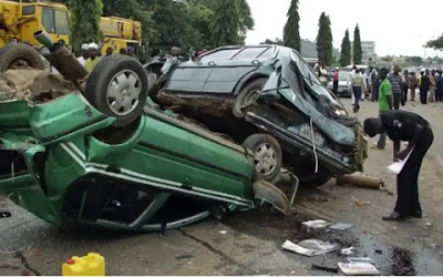 2 Killed, Others Injured As 5 Vehicles Collide In Freak Accident At Onitsha 