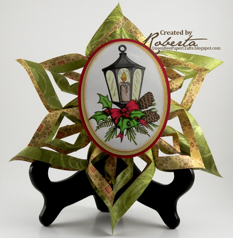 Queen Bee Paper Crafts Created with Love Challenges Christmas