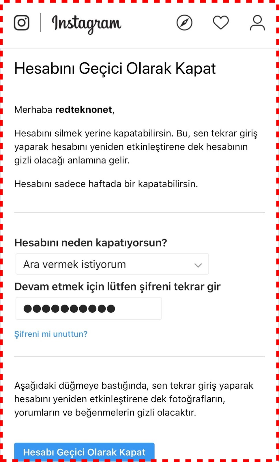 Instagram Hesap Sil Hesap Kapatma Teknoloji Haberleri