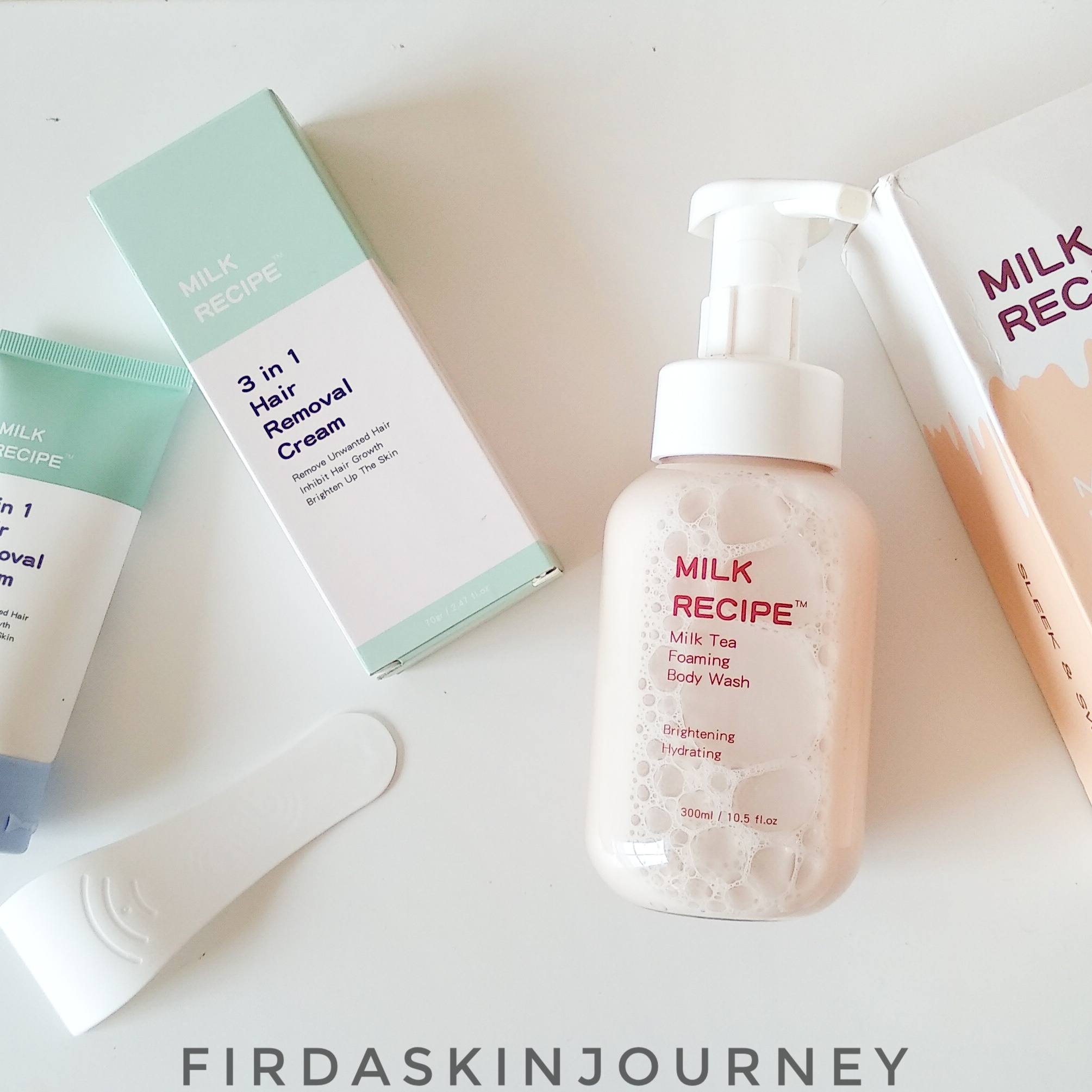 Review Milk Recipe, Body Care Super Cute Yang Wajib Kamu Coba Firda
