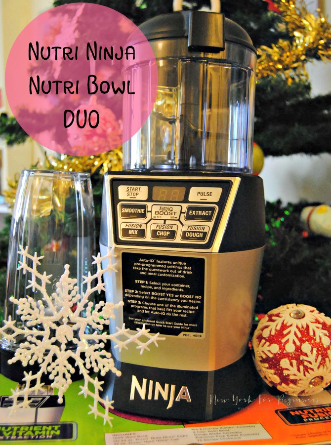 Nutri Ninja Nutri Bowl DUO review plus homemade Nutella recipe New