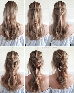 Hairstyles for Bridesmaids - Step by Step