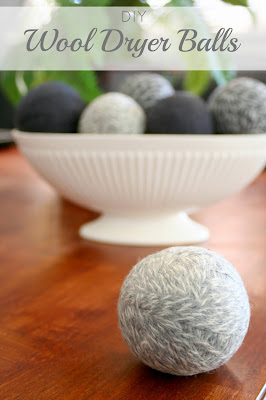 Wool Dryer Balls - easy to make and will cut the drying time of your laundry in half | jordanseasyentertaining.com