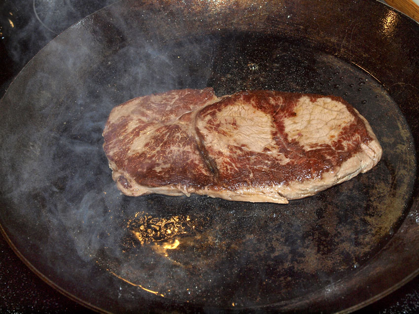 Pellet Smoker Cooking Beef Fajitas w/Creme Fraiche and some Rice