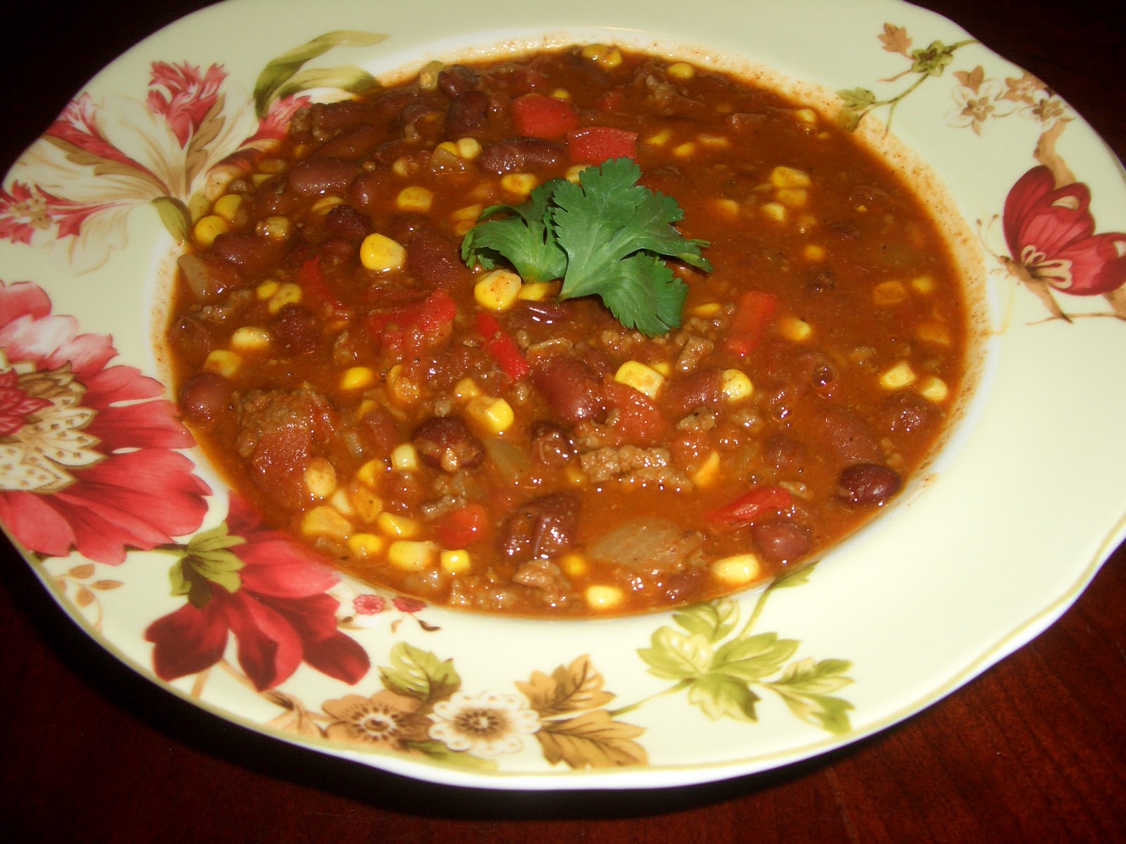 Adventures of a Savvy Mama Recipe Fresh Tomato Chili