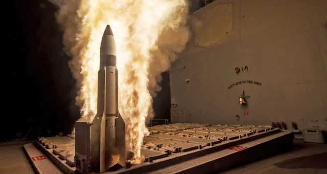 Image Attribute: A file photo of the SM-3 launch from a US Navy cruiser. / Source: Missile Defense Agency (MDA)