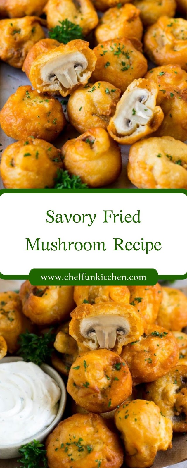 Savory Fried Mushroom Recipe