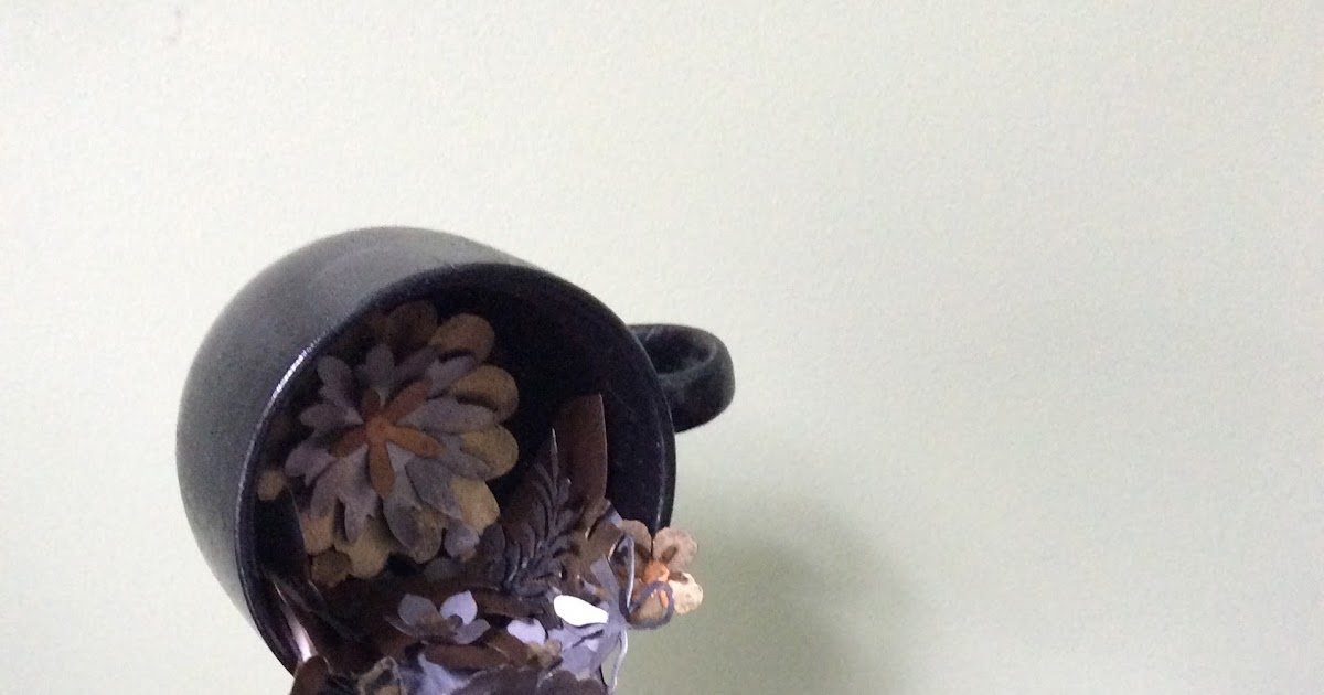 Crafting With Jane Floating cup and saucer tutorial