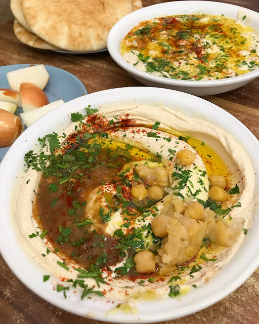 Hummus from Abu Hassan - Jaffa