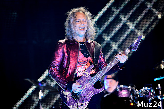 Фото и видео с выступления Metallica в Лужниках