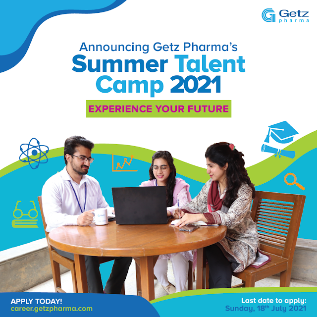 GETZ Pharma Announced Summer Talent Camp 2021 With Stipend in July 2021