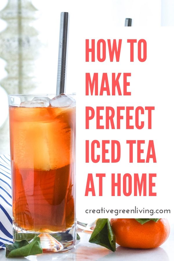 How to make iced tea in an iced tea maker without ice! - B+C Guides