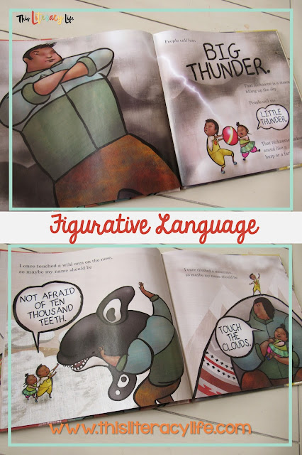 It's all in a name with Figurative Language and Thunder Boy, Jr. It's easy to help your students see how figurative language works in everyday life with this fun book.