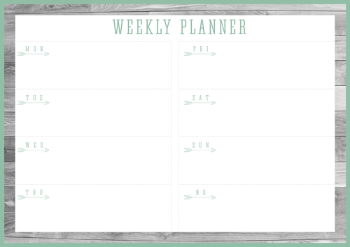 The Ultimate Free Printable Home Organizer Weekly Planner