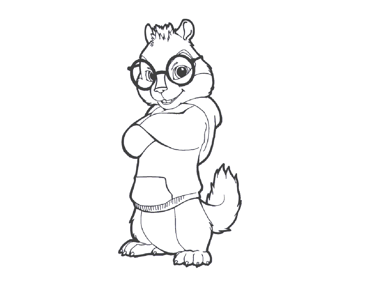 Alvin And The Chipmunks Coloring Drawing Free Wallpaper Anggela - Alvin And The Chipmunks Coloring Drawing Free Wallpaper Anggela