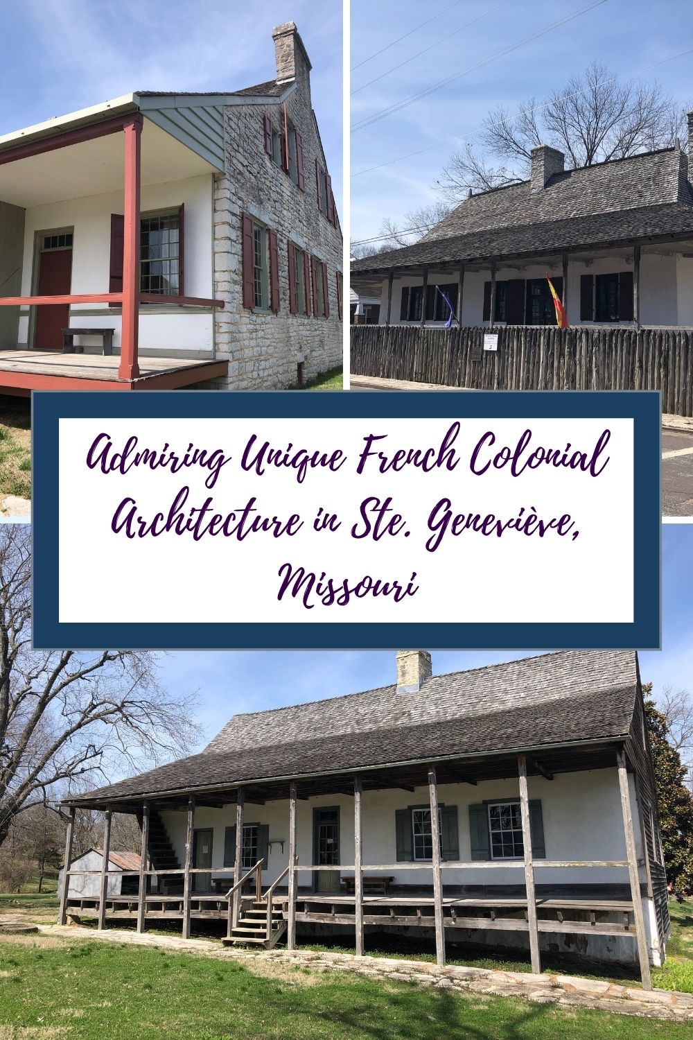 A Little Time and a Keyboard Ste. Genevieve National Historic Park