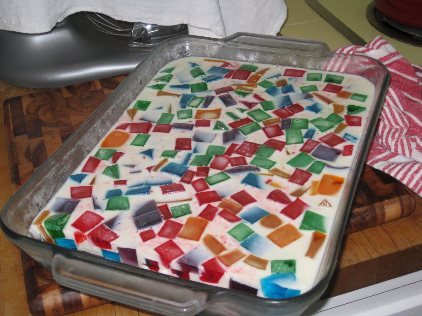 Selectively Reckless? Glass block Jello