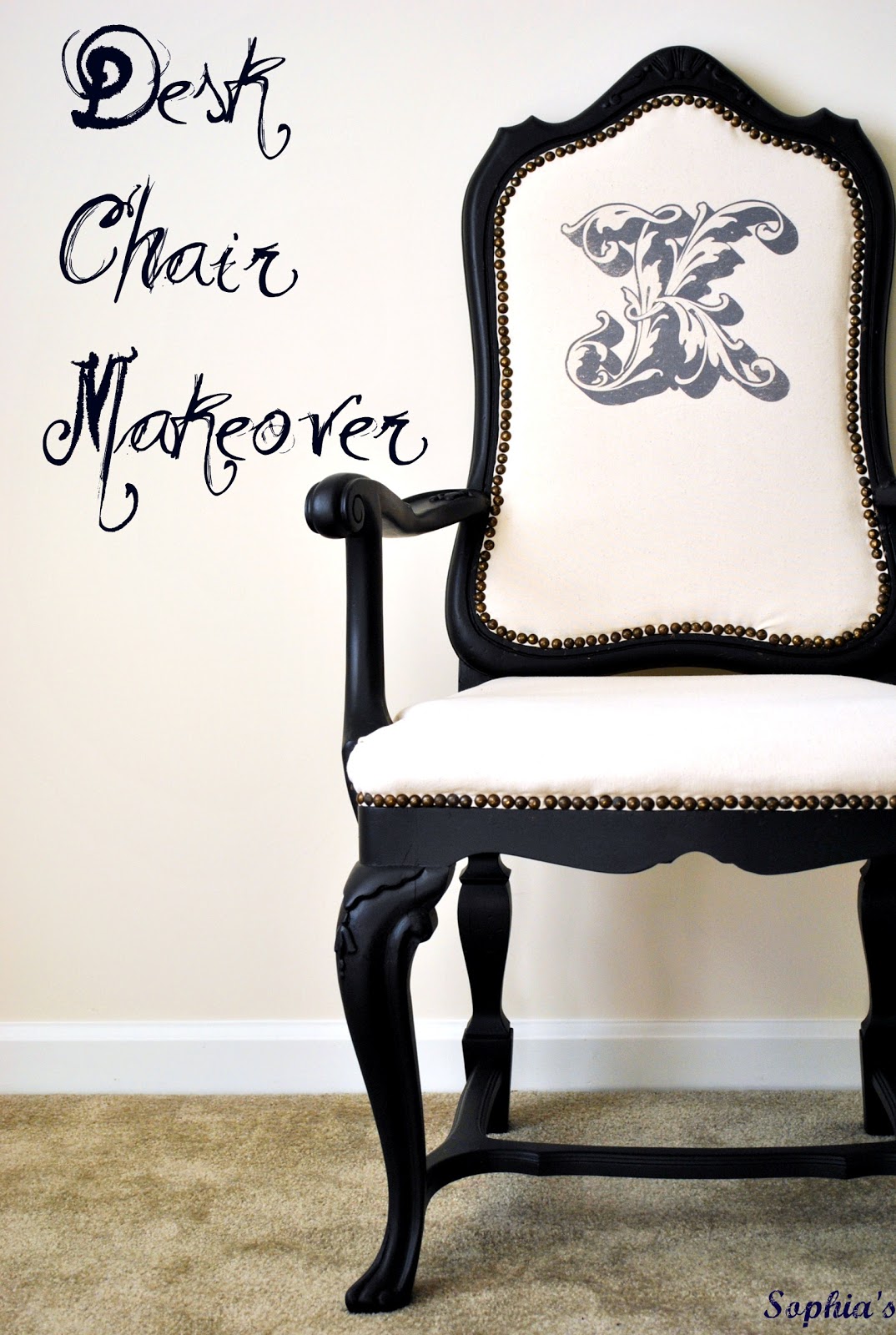 Desk Chair Makeover