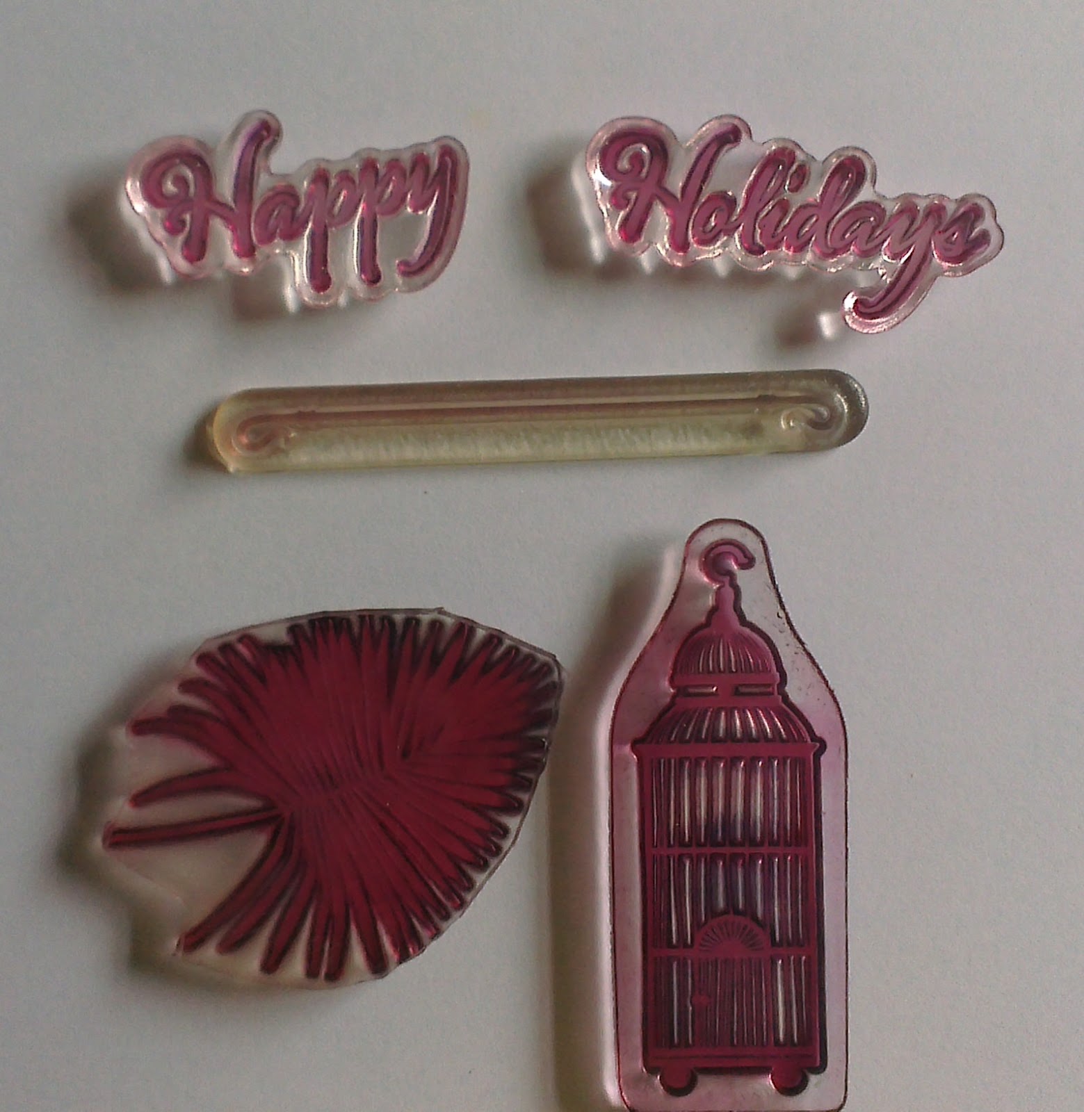 Handmade in Scotland Clarity Stamp Challenge 5