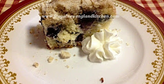 Blueberry Buckle Coffee Cake Recipe