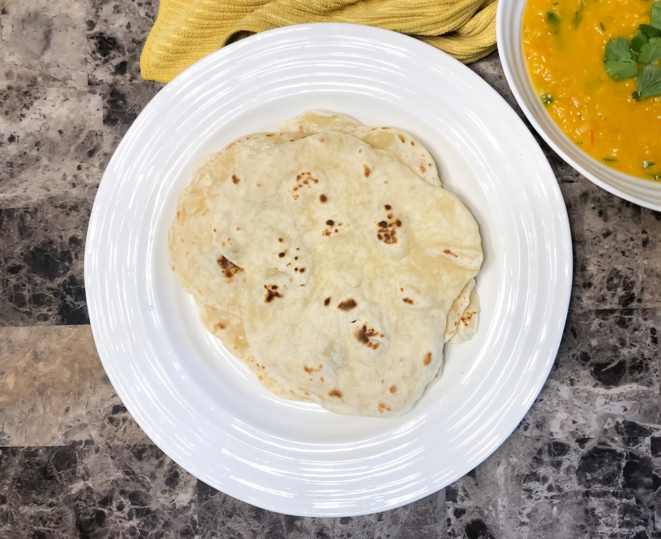 Roti Indian Style Flatbread The Home Baked Vegan