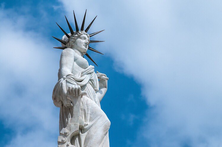 Estatua de la Libertad madrileña