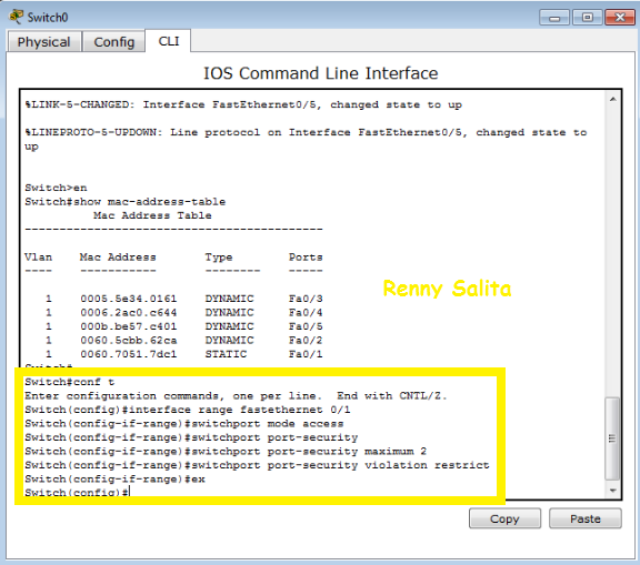 Coretan Berbagi Ilmu Port Security Violation