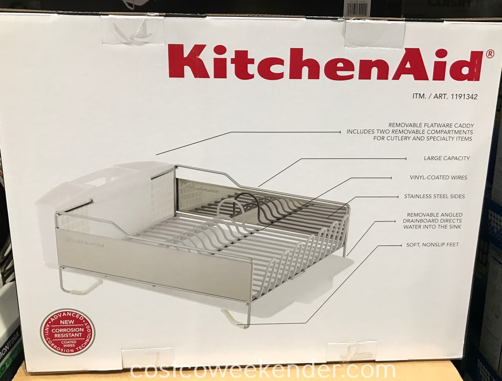 KitchenAid Large DishDrying Rack Costco Weekender