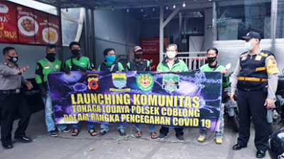 Polsek Coblong Polrestabes Bandung Melaksanakan Launching Komunitas Tohaga Lodaya 2020