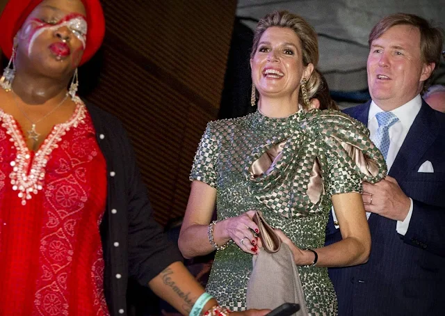 King Willem-Alexander and Queen Maxima of The Netherlands visited to Master Class Electronic Dance Music (EDM)