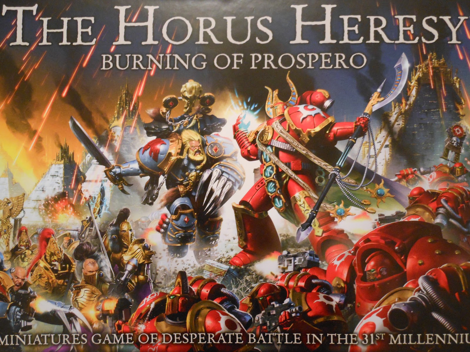 Always Board Never Boring: Review - Horus Heresy: Burning of Prospero